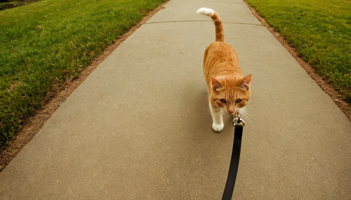 The Cat’s Out of the Bag: Tips for Walking Your Indoor Cat